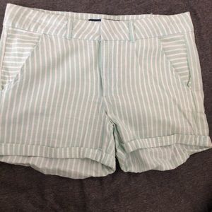 Washed Seafoam Green Shorts